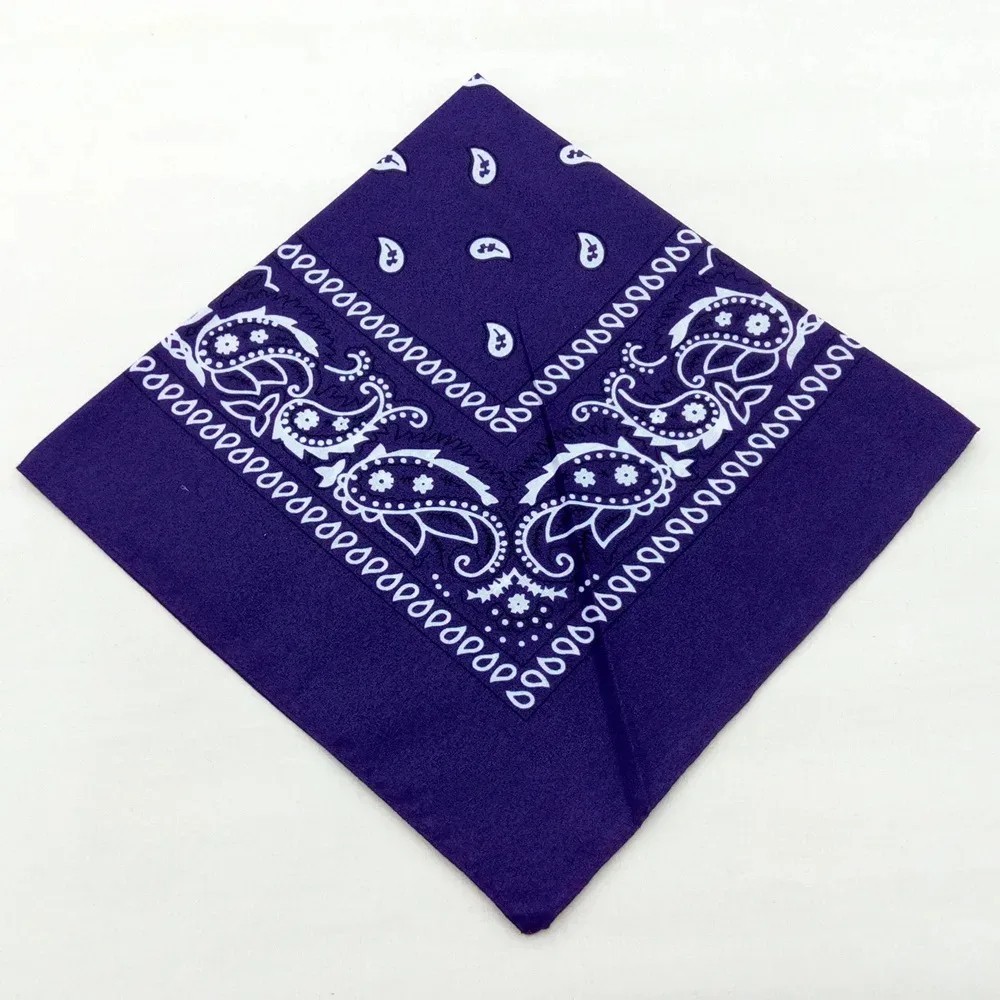 USA Seller 100% Cotton Paisley Bandanas 22″X22″ Scarf Head Neck Bandannas