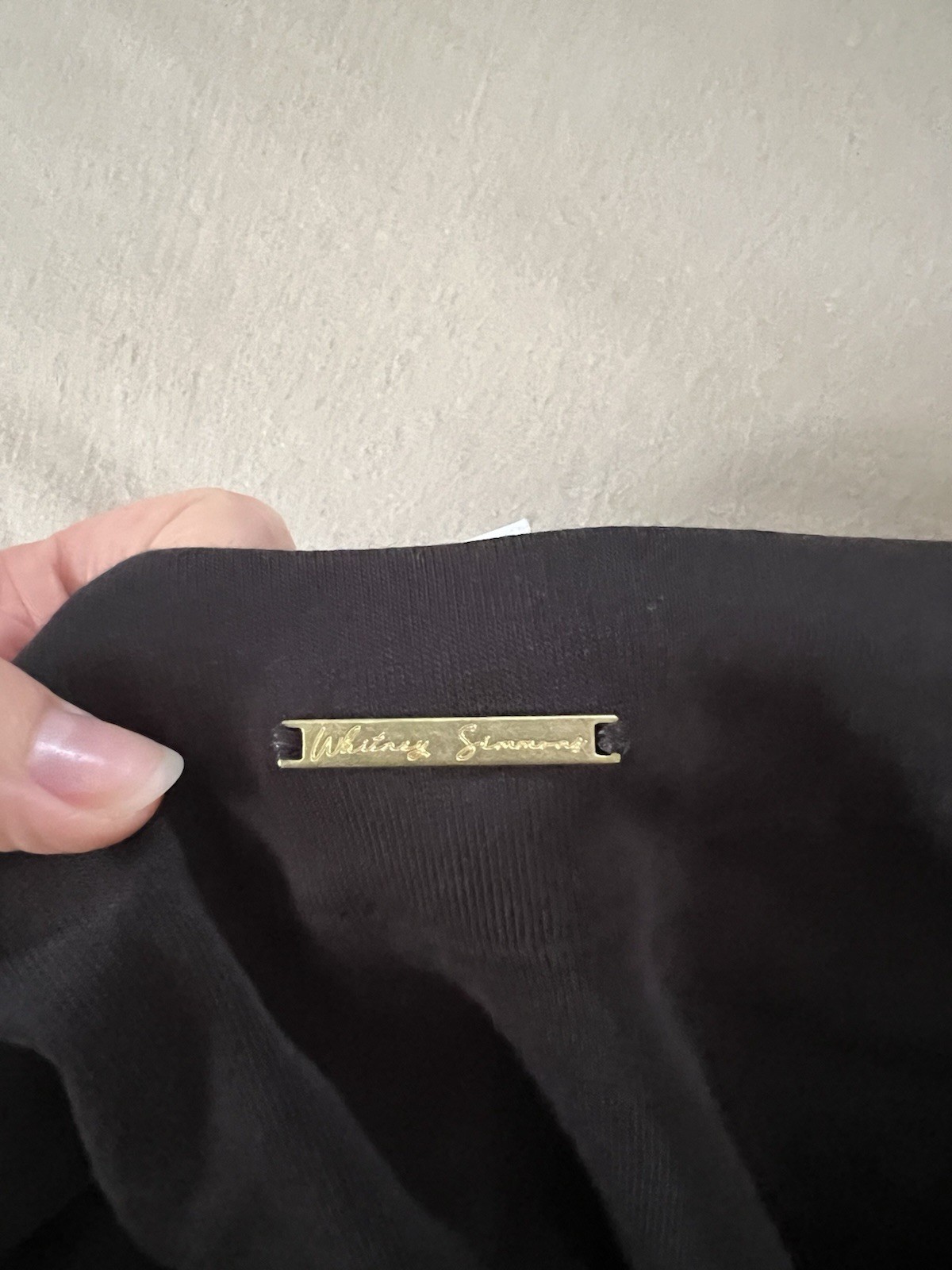 Gymshark X Whitney Simmons Black Open Front Cardigan Size Medium