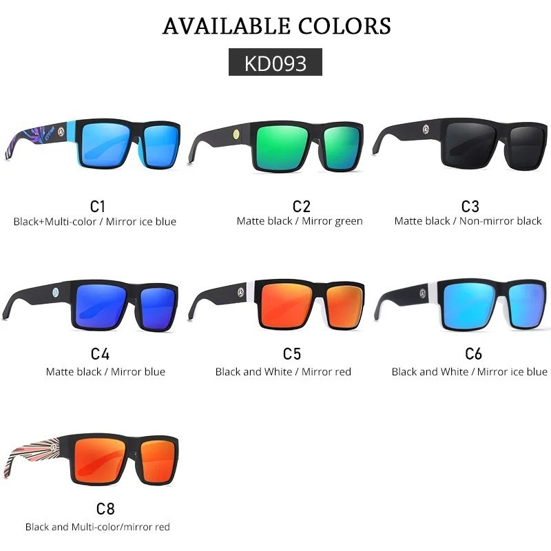 Spy Cyrus Polarized Sunglasses Men Square Unisex Optic Lens Mirrored Outdoor New