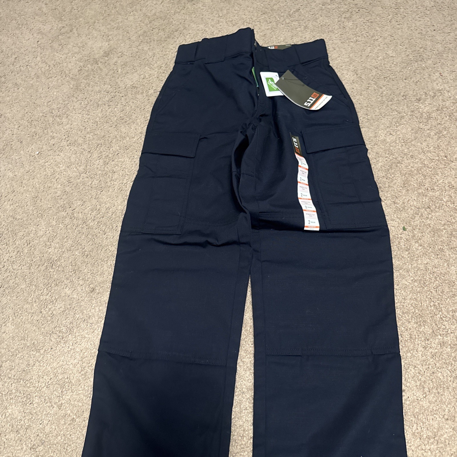 NEW 5.11 Womens TacLite EMS pant 12 Regular/Relaxed Fit Navy Blue 64369 NWT