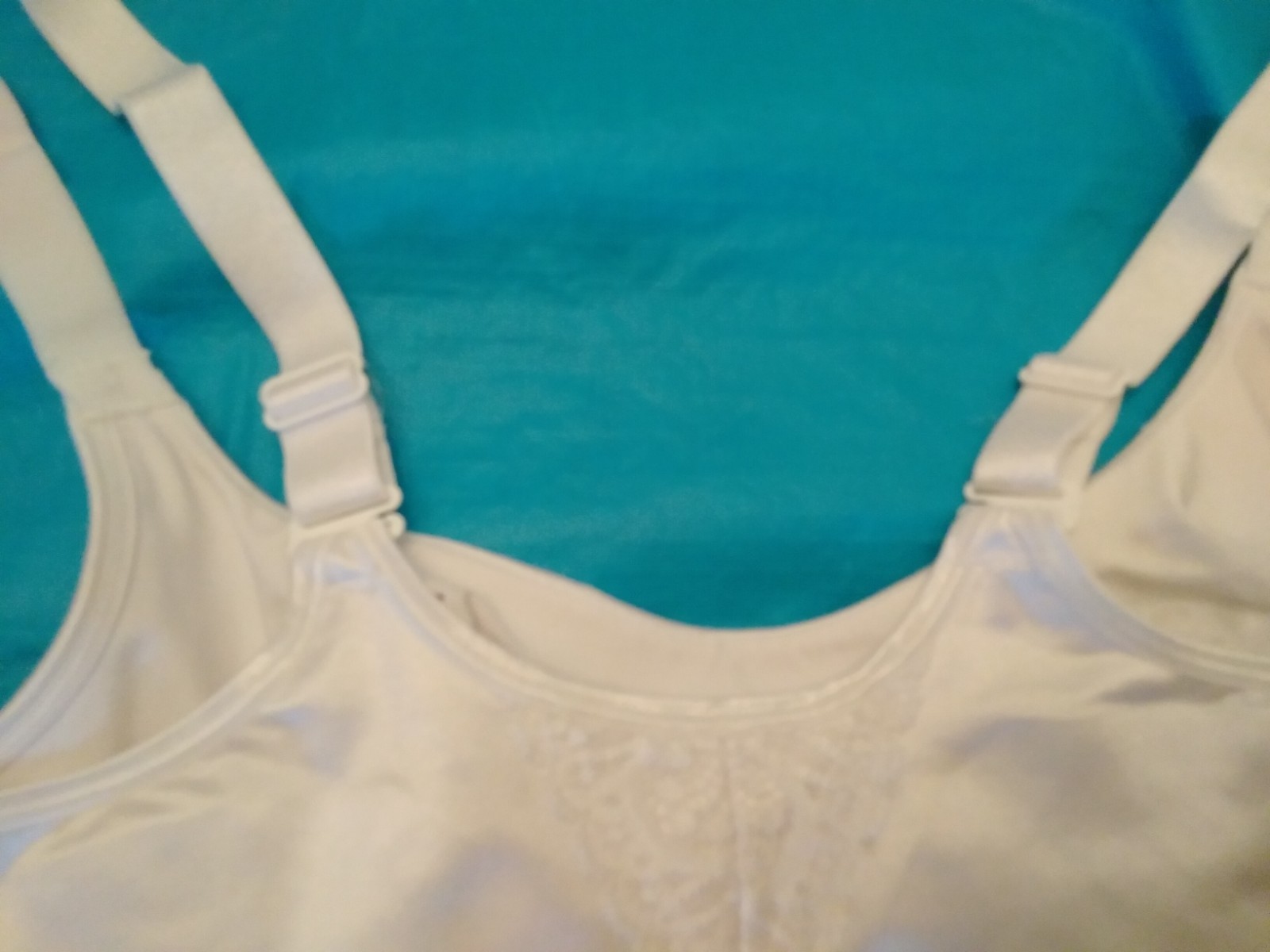 Ruby Ribbon Cami Shapewear Tank Top White Convertible SZ 40 Style 3024