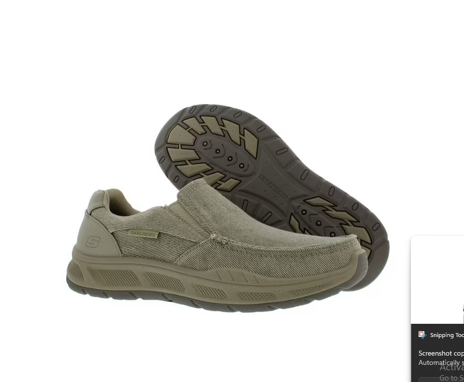 Skechers Men’s Cohagen Vierra Relaxed Fit Slip-On Casual Loafer WIDE