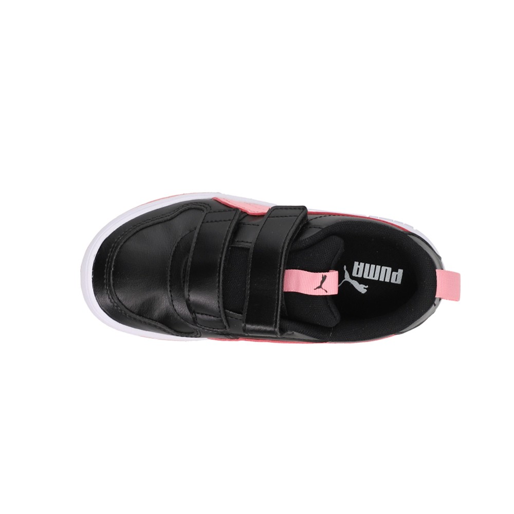 PUMA Multiflex Synthetic Slip On Toddler Girls Black, Pink Sneakers Casual Shoe