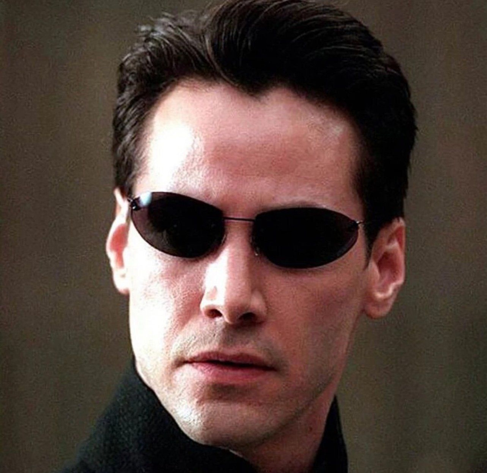 Fashion Cool The Matrix Neo Style Polarized Sunglasses Ultralight Rimless Men