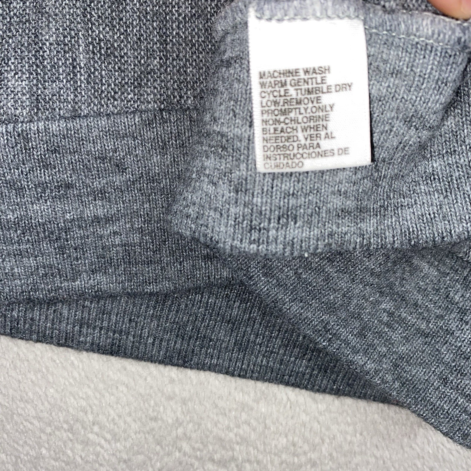 Vintage Izod Cardigan Sweater Men’s XL Gray Academia Acrylic Made In USA Grandpa