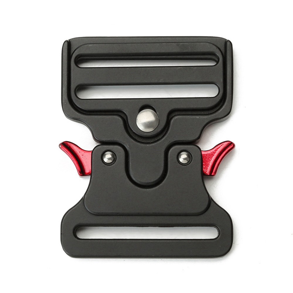 Tactical Quick Release Buckle Black for 50-52mm Webbing, Heavy Duty Belt Buckle