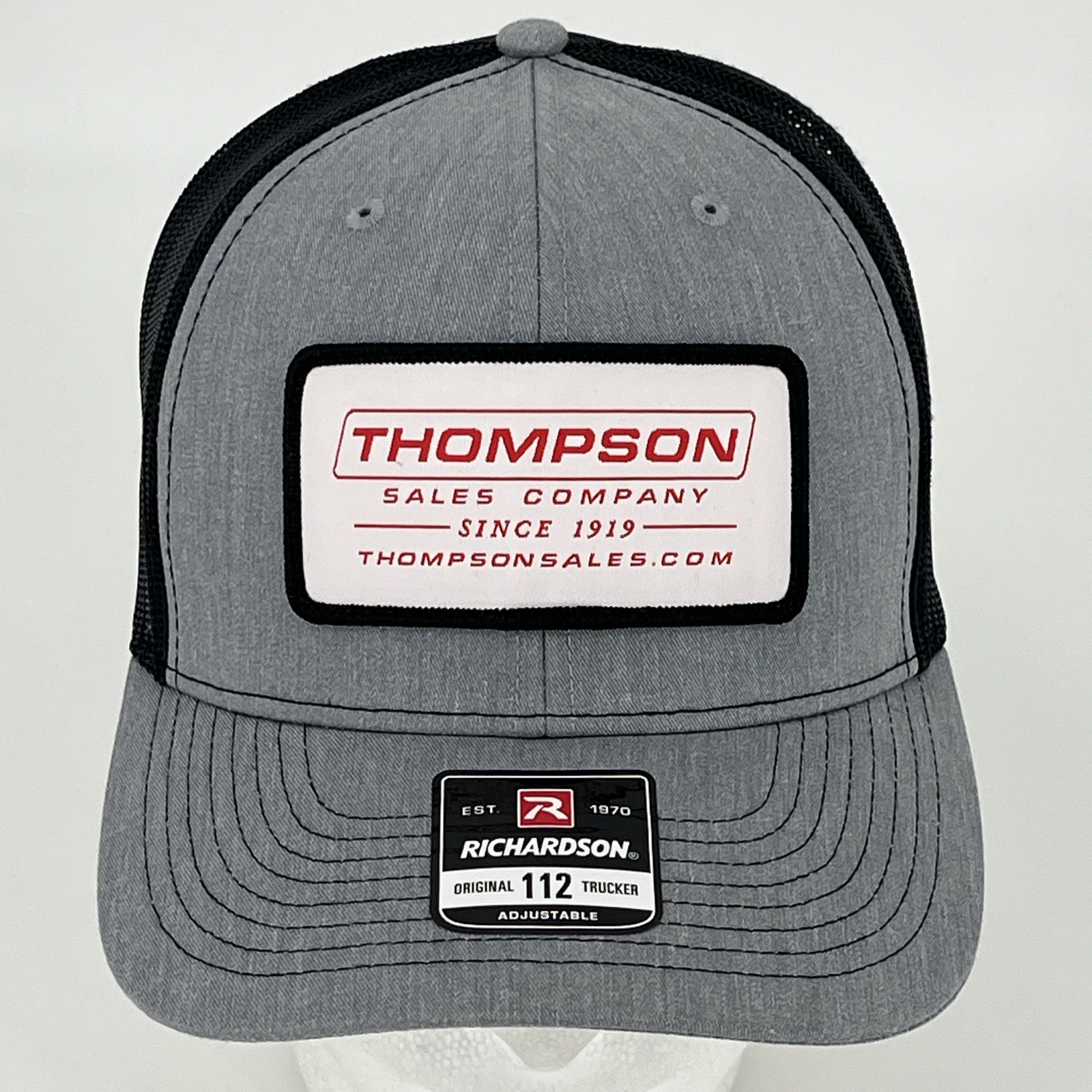 Thompson Sales Hat – Richardson Model 112 SnapBack MeshBack Trucker Cap NWOT