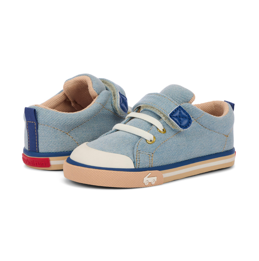 See kai Run Kids Stevie Washed Denim NEW