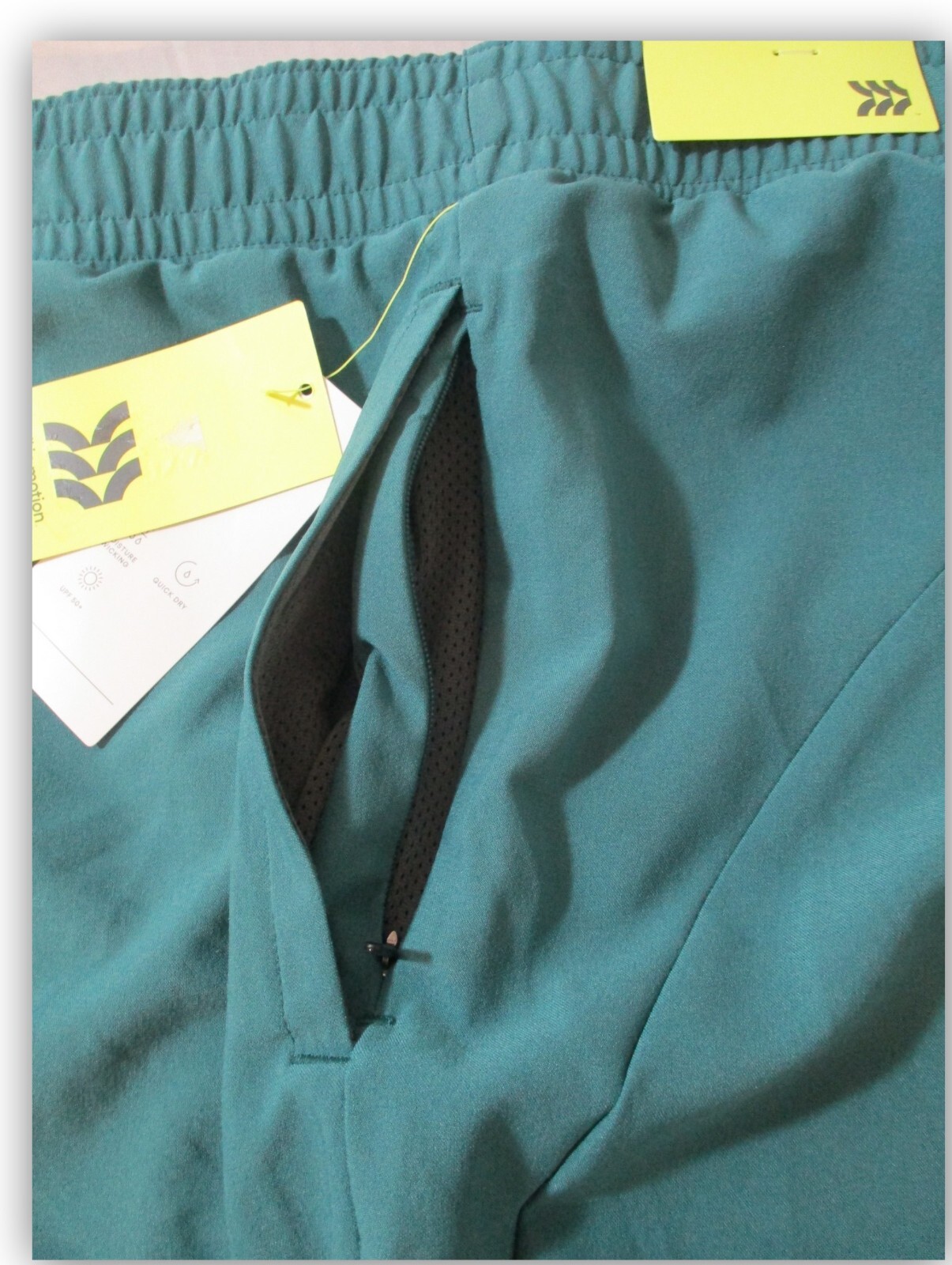 All in Motion Sport Shorts 3 pocket elastic ( 1 Zip ) & tie fully LINED