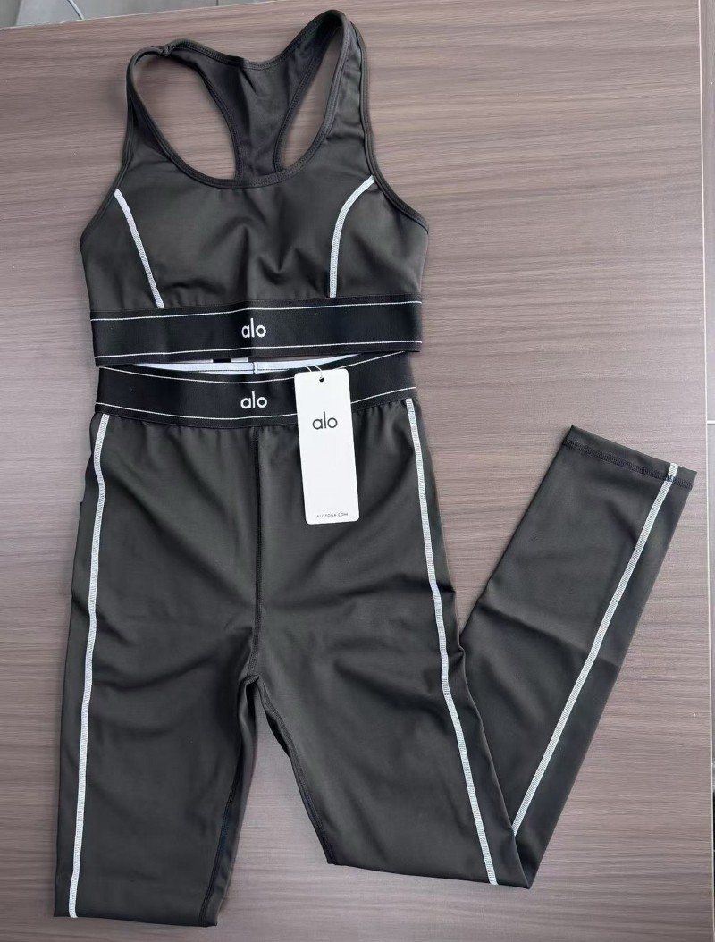 NEW AIo Yoga Set Airlift Suit Up Bra+High-Waist Legging Suit Women’s Sports Set